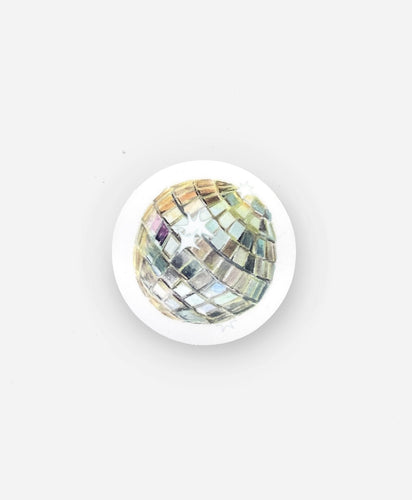 Disco Ball Sticker - These Hands Makers Collective