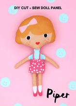 Load image into Gallery viewer, DIY Cut + Sew Doll Panel - These Hands Makers Collective