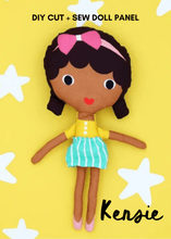 Load image into Gallery viewer, DIY Cut + Sew Doll Panel - These Hands Makers Collective