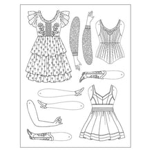 Load image into Gallery viewer, TAYLOR SWIFT COLORING PAPER DOLL SET