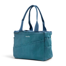 Load image into Gallery viewer, Soolla Studio Artist Bag, Aquamarine, Knitting Tote