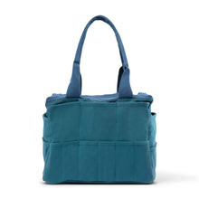 Load image into Gallery viewer, Soolla Studio Artist Bag, Aquamarine, Knitting Tote