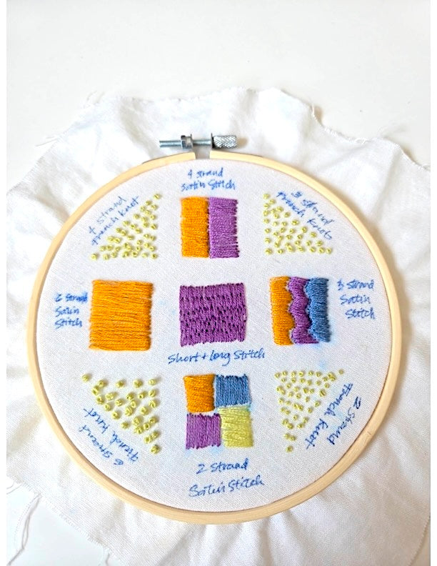 AUG 21st- 3D Geometric Embroidery Workshop (Intermediate)