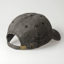 Load image into Gallery viewer, CHOK.LIDS Vintage Twill Baseball Cap: Charcoal