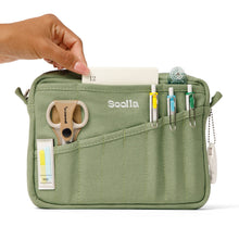 Load image into Gallery viewer, Soolla® Studio Pouch, Cinnamon (Stationery Pouch): Cinnamon