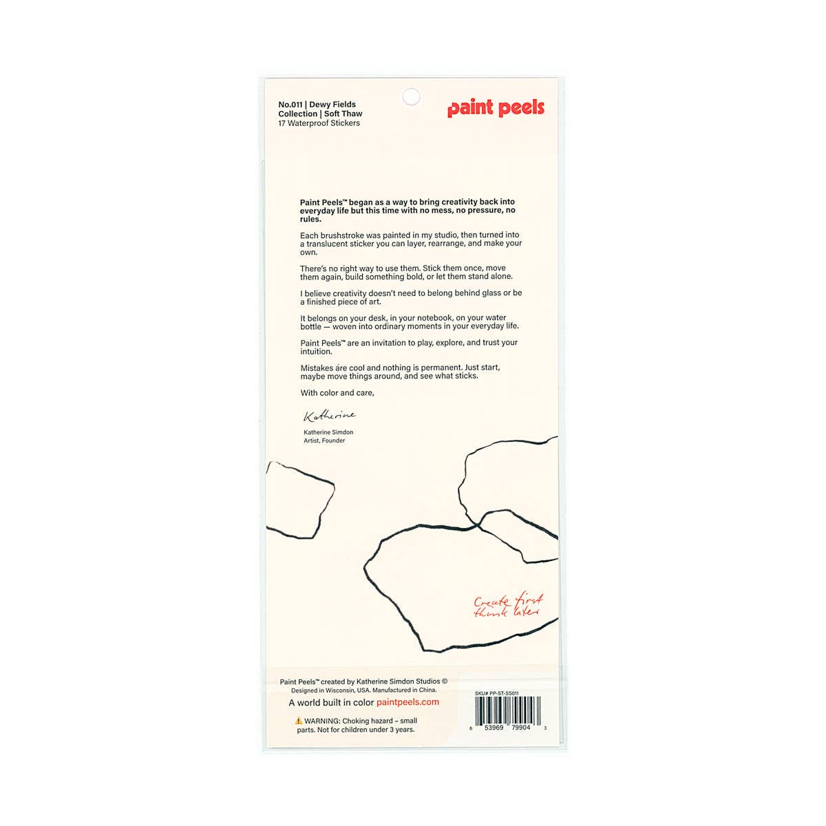 Dewy Fields - No.011 Single Sticker Sheet