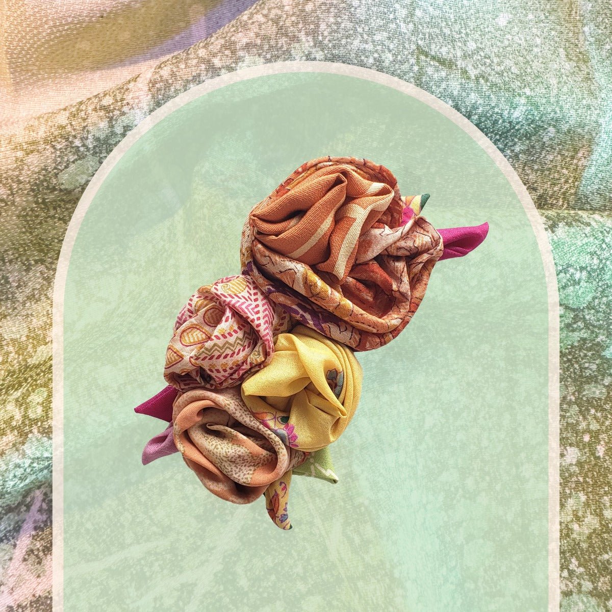 FEB 1st - IN PERSON - Silk Flower Brooch Workshop - These Hands Makers Collective