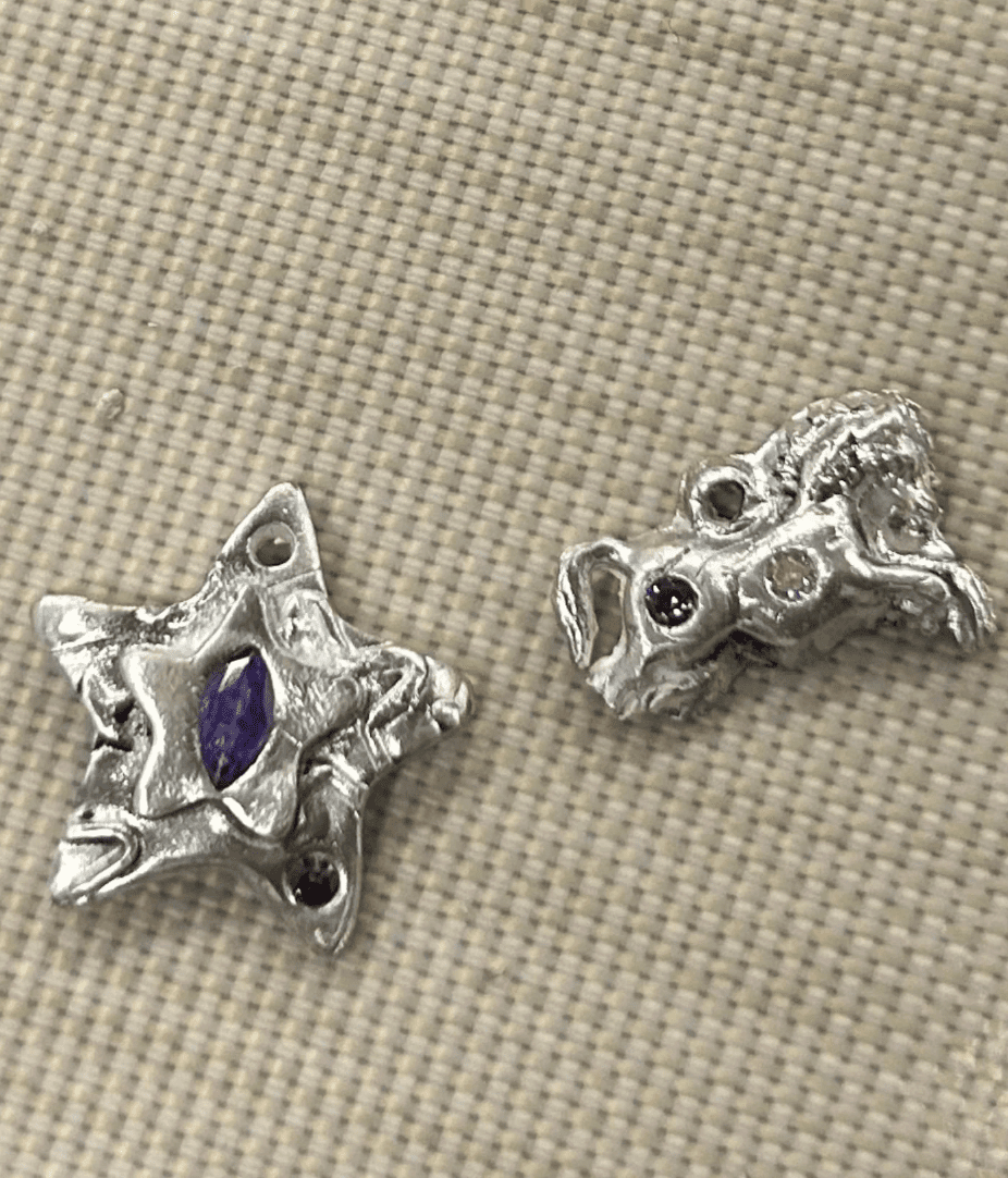 FEB 8th - IN PERSON - Silver Metal Clay Gem Charms - These Hands Makers Collective