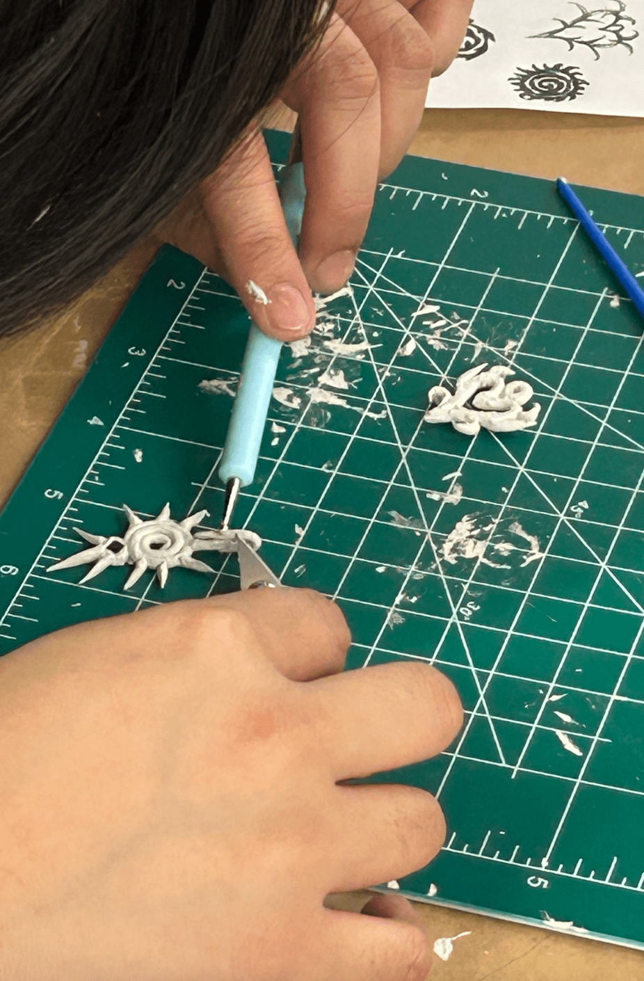 FEB 8th - IN PERSON - Silver Metal Clay Gem Charms - These Hands Makers Collective