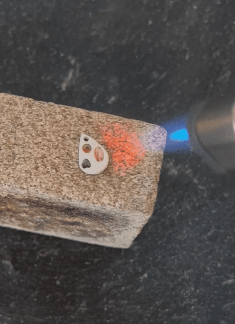 FEB 8th - IN PERSON - Silver Metal Clay Gem Charms - These Hands Makers Collective