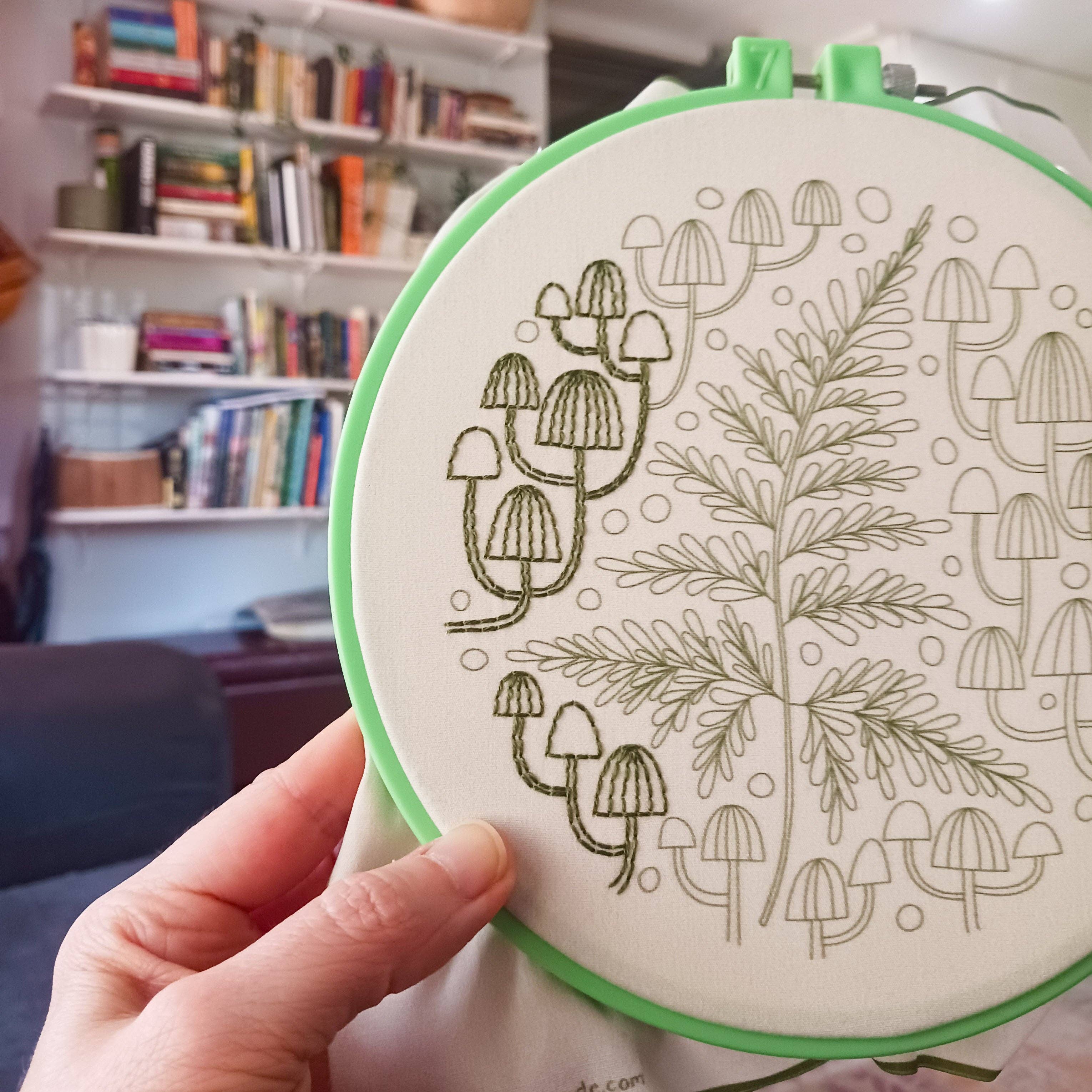 Fern + friends embroidery kit - These Hands Makers Collective