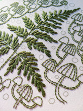 Load image into Gallery viewer, Fern + friends embroidery kit - These Hands Makers Collective