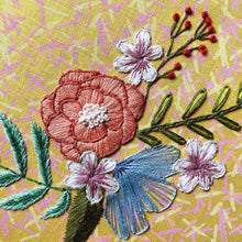 Load image into Gallery viewer, Florals Hand Embroidery - Peel Stick &amp; Stitch Patterns - These Hands Makers Collective