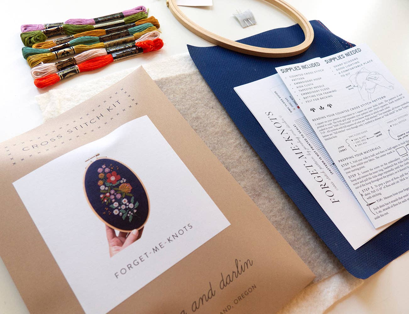 Forget - Me - Knots Kit - These Hands Makers Collective