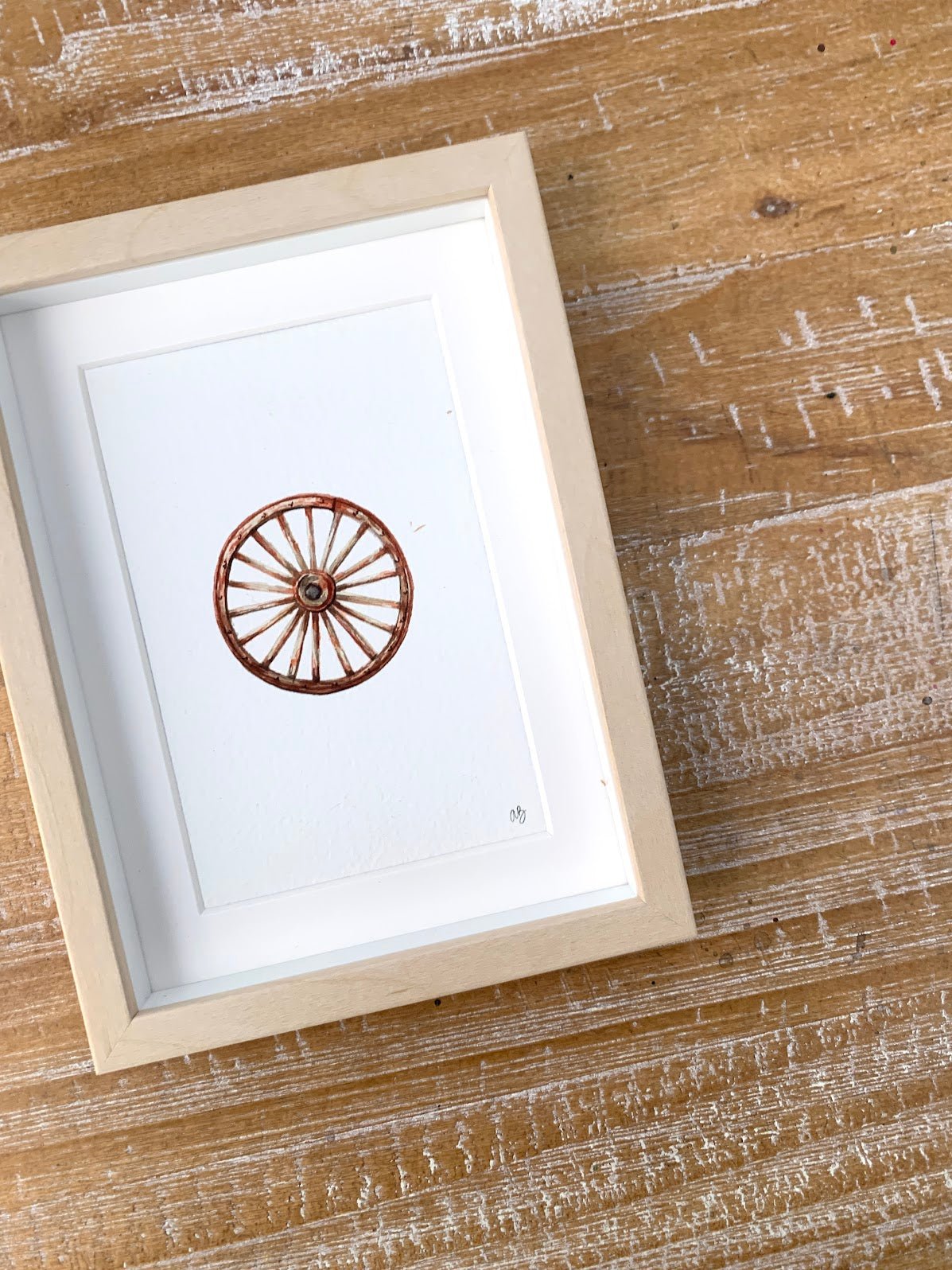 Framed Original Paintings - Annie Brown - These Hands Makers Collective