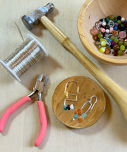 Load image into Gallery viewer, SEPT 26th - Geometric Wire and Bead Earrings Workshop