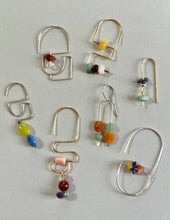 Load image into Gallery viewer, SEPT 26th - Geometric Wire and Bead Earrings Workshop