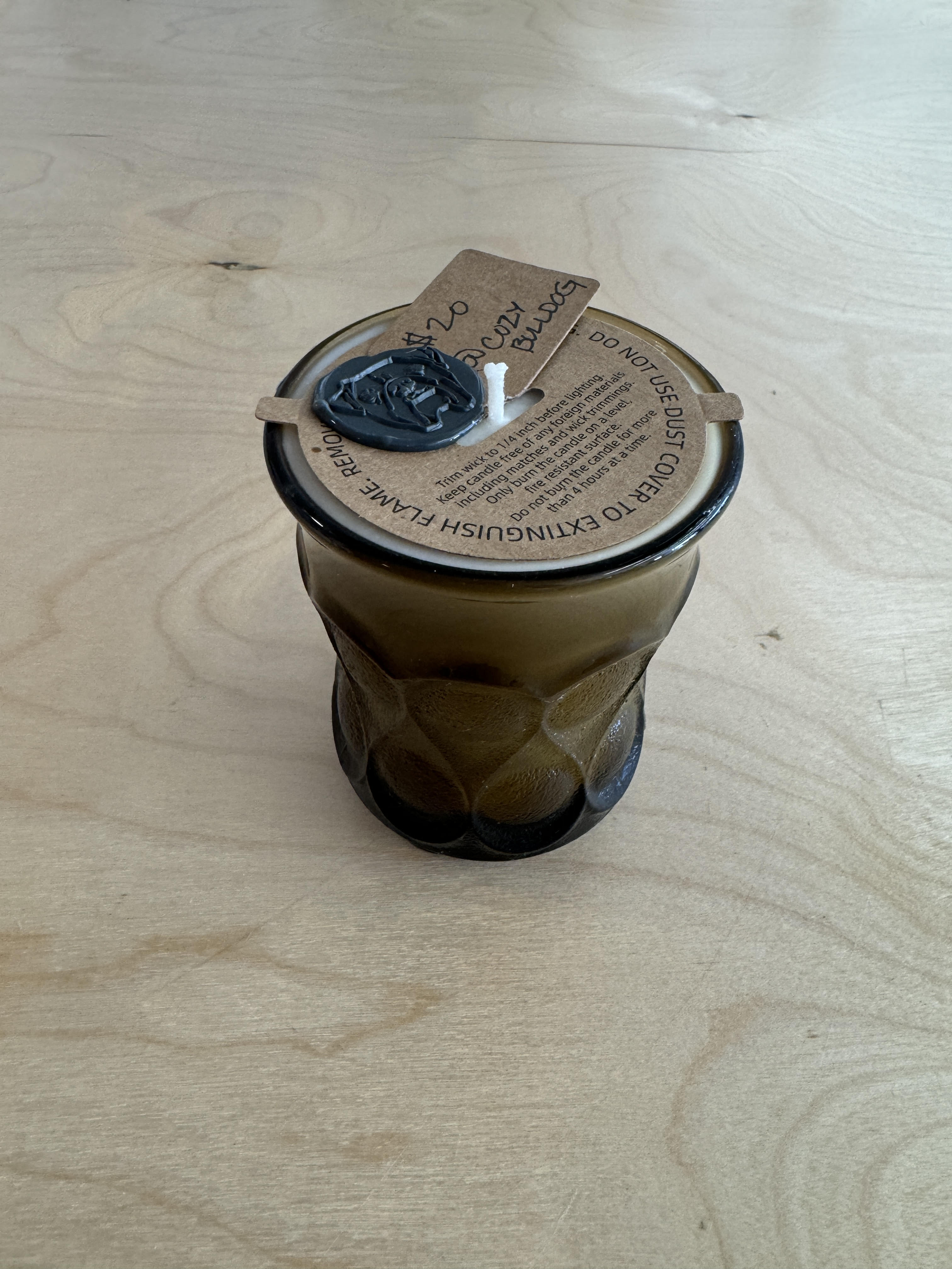 Hand Poured Single Wick Candle - Caramelized Pralines - These Hands Makers Collective