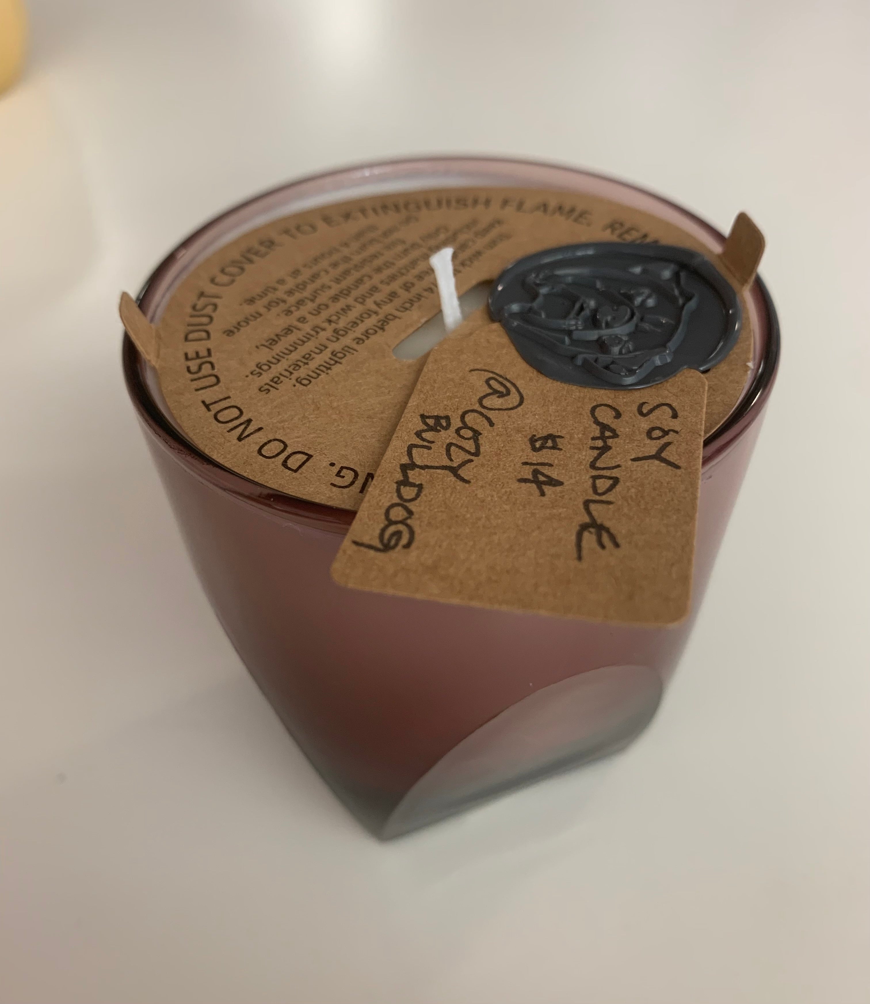 Hand Poured Single Wick Candle - French Lilac - These Hands Makers Collective