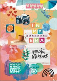 In My Colorful Era Washi Sticker Book by Amy Tan - These Hands Makers Collective
