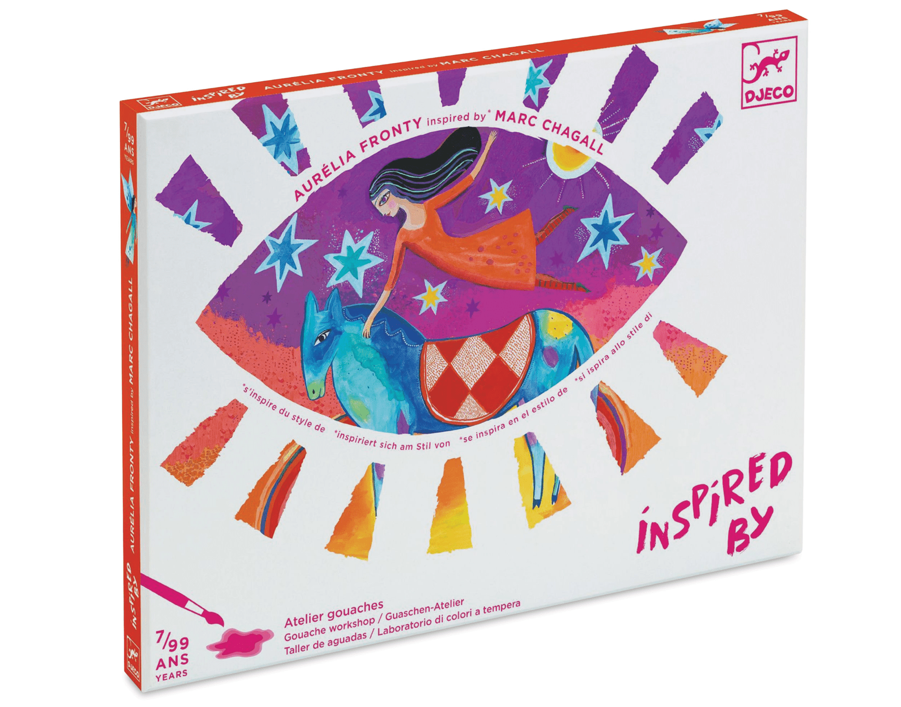 Inspired by Marc Chagall Gouache Paint kit - These Hands Makers Collective