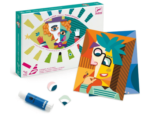 Inspired by Pablo Picasso Heads Sticker Kit - These Hands Makers Collective