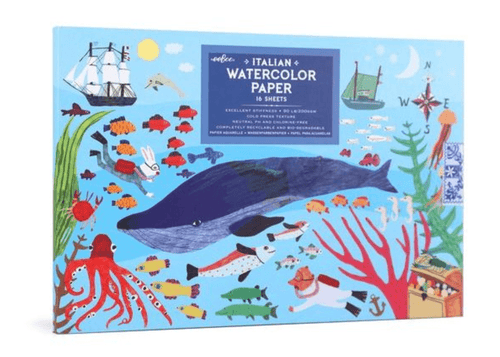 Italian Watercolor Paper: Sea - These Hands Makers Collective