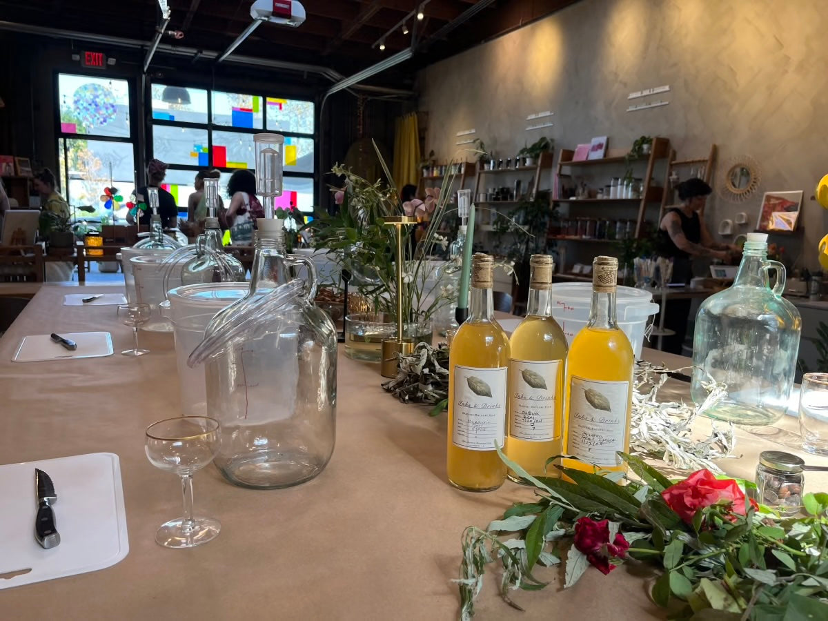 OCT 4th - Foraged Fruit Wine: A Natural Wine Making Class