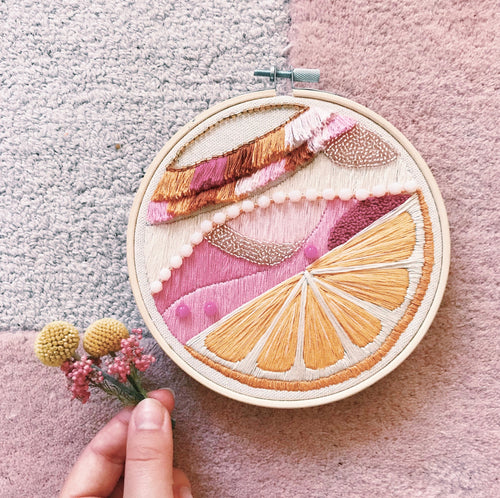 JUN 7th IN - PERSON - Intro to Modern Embroidery with Meg Rosko, of Nutmeg & Honeybee - These Hands Makers Collective