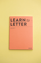 Load image into Gallery viewer, Learn To Letter Notebook: Coral - These Hands Makers Collective
