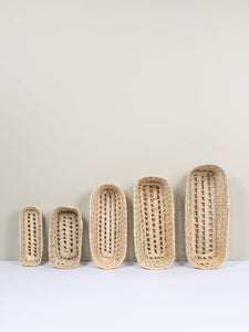 Long Open Weave Storage Trays: Medium - These Hands Makers Collective