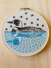 Load image into Gallery viewer, Loon Complete Embroidery Kit - These Hands Makers Collective