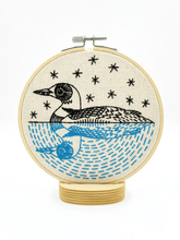 Load image into Gallery viewer, Loon Complete Embroidery Kit - These Hands Makers Collective