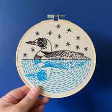 Load image into Gallery viewer, Loon Complete Embroidery Kit - These Hands Makers Collective