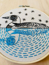 Load image into Gallery viewer, Loon Complete Embroidery Kit - These Hands Makers Collective