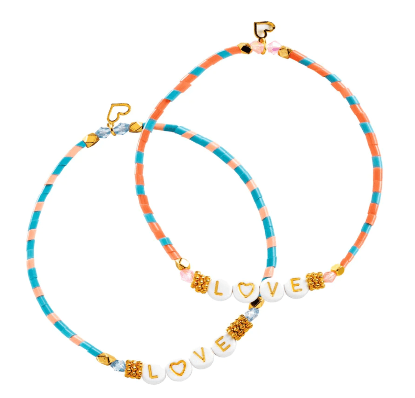 Made with You & Me Kid's Love Letters Jewelry Kit - These Hands Makers Collective