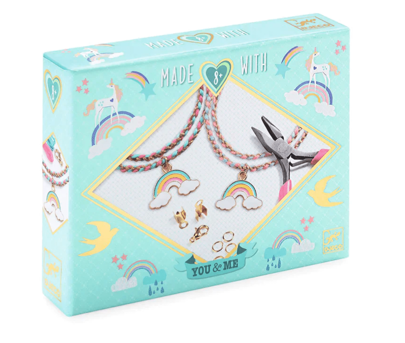 Made with You & Me Kid's Rainbow Jewelry Kit - These Hands Makers Collective