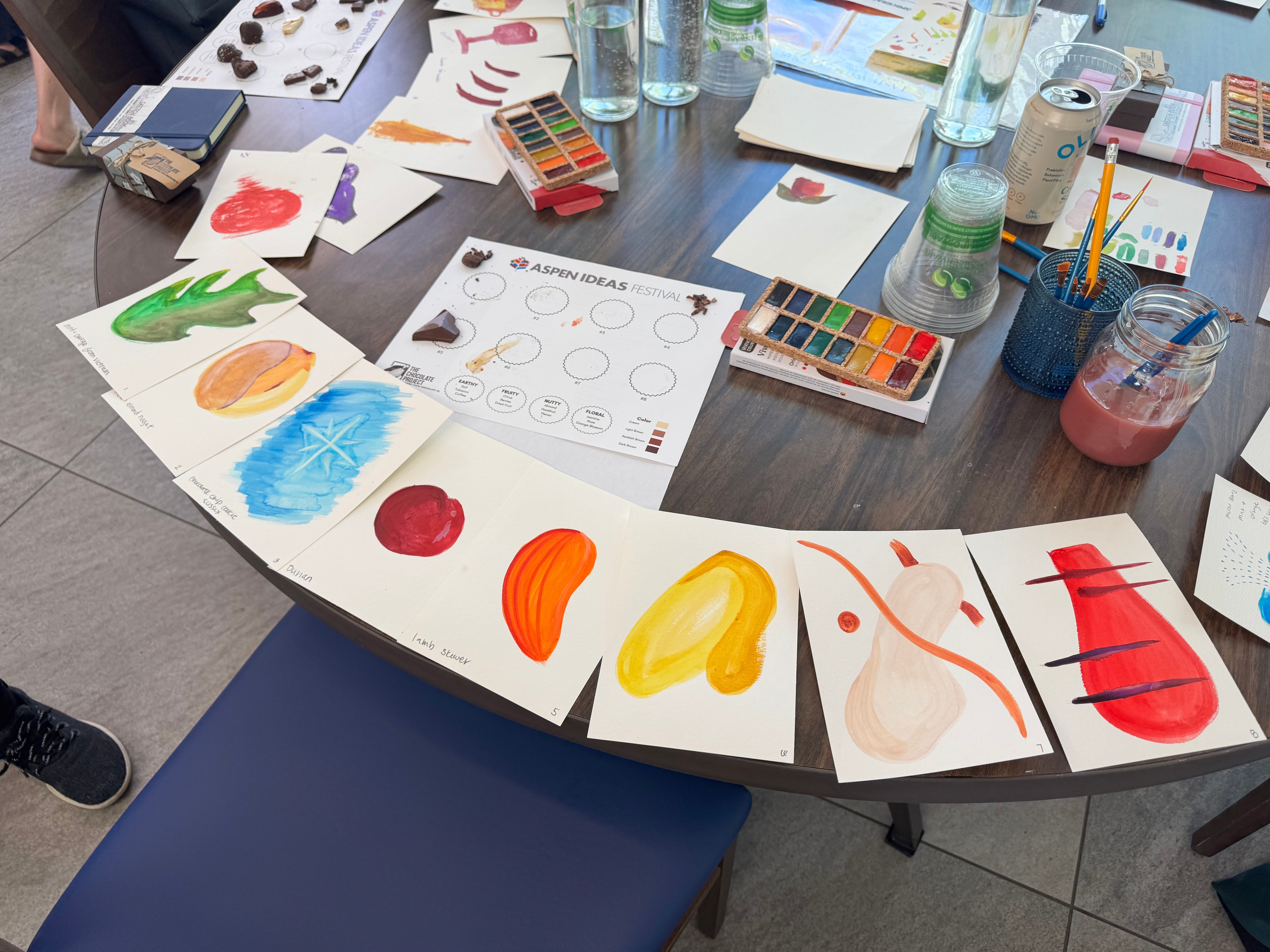 May 16th - Chocolate Tasting & Watercolor Painting with Your Senses - These Hands Makers Collective