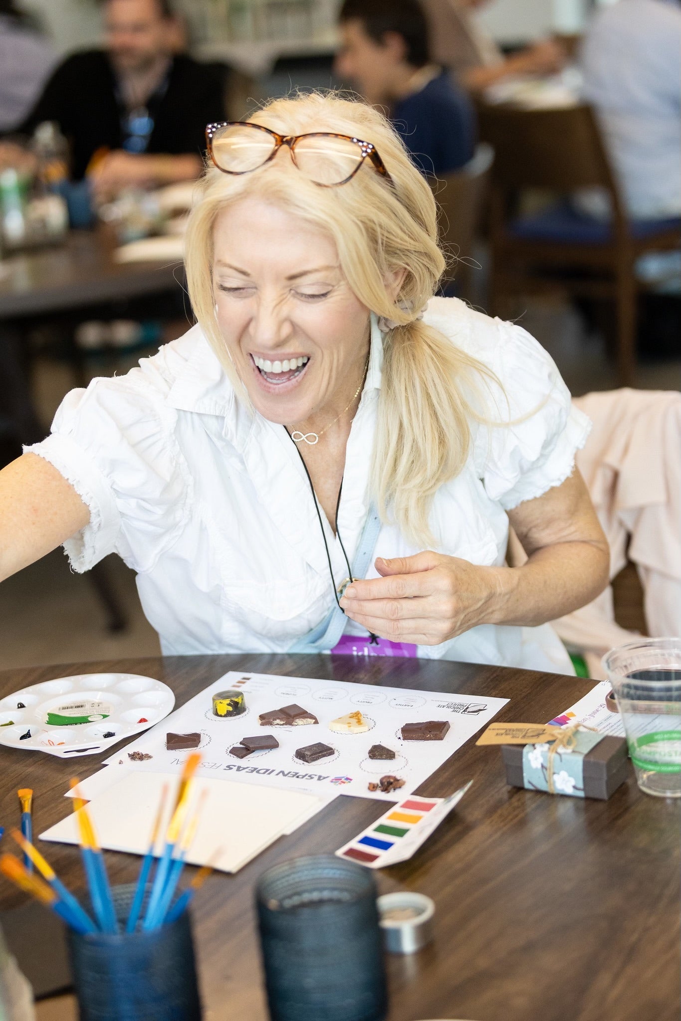 May 16th - Chocolate Tasting & Watercolor Painting with Your Senses - These Hands Makers Collective