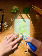 Load image into Gallery viewer, MAY 21st IN - PERSON - Spring Botanical Linocut Prints with Stavisky Studio - These Hands Makers Collective