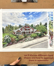 Load image into Gallery viewer, MAY 22nd IN - PERSON - Painting Skies with Watercolor with Annie Brown - These Hands Makers Collective