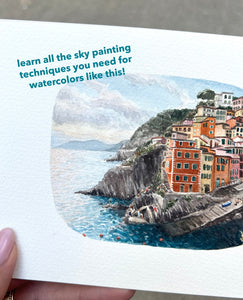 MAY 22nd IN - PERSON - Painting Skies with Watercolor with Annie Brown - These Hands Makers Collective