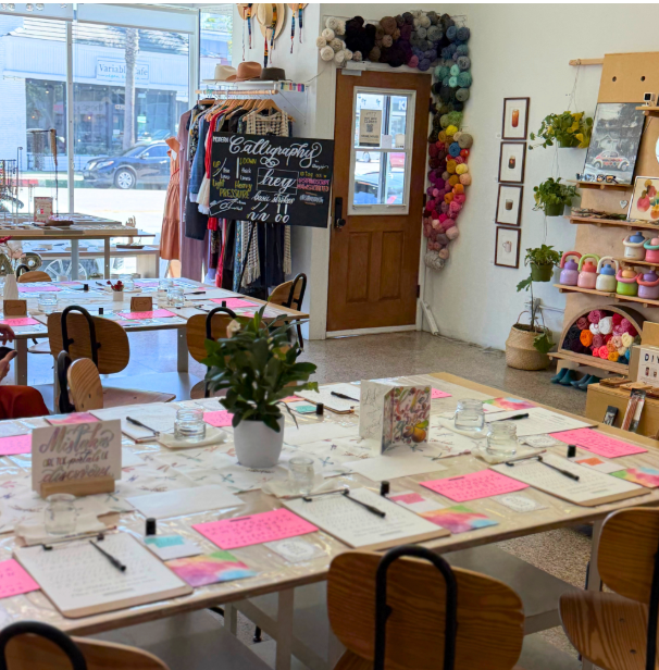 May 27 - Calligraphy Club: Creative Playground - These Hands Makers Collective