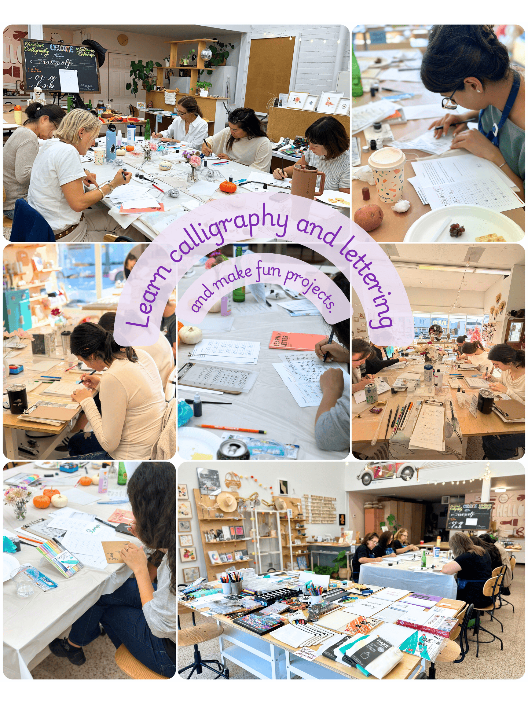 May 27 - Calligraphy Club: Creative Playground - These Hands Makers Collective