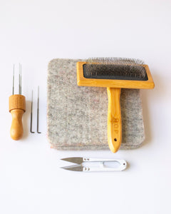 MAY 31st IN - PERSON - Intro to Needle Felting: Coffee & Doughnuts with Hollie Garcia - These Hands Makers Collective