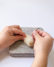 Load image into Gallery viewer, MAY 31st IN - PERSON - Intro to Needle Felting: Coffee &amp; Doughnuts with Hollie Garcia - These Hands Makers Collective