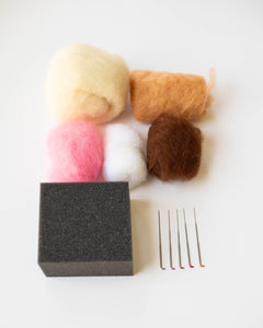 MAY 31st IN - PERSON - Intro to Needle Felting: Coffee & Doughnuts with Hollie Garcia - These Hands Makers Collective