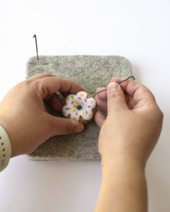 MAY 31st IN - PERSON - Intro to Needle Felting: Coffee & Doughnuts with Hollie Garcia - These Hands Makers Collective
