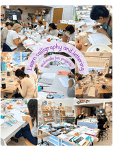 Load image into Gallery viewer, May 9 - Calligraphy Club: Fabric Edition - These Hands Makers Collective