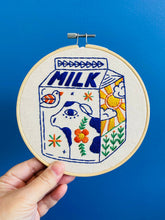 Load image into Gallery viewer, Milk Complete Embroidery Kit - These Hands Makers Collective